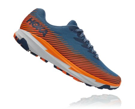 Hoka One One Torrent 2 Moški Pohodniški Čevlji Turkizna / Oranžna SI-783624Y